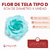 Flores de Tela Tipo D x unidad