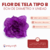 Flores de Tela Tipo B x unidad