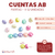 Cuentas AB - Patitas x 12 unidades - comprar online