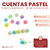 Cuentas Pastel Florcita Rococco 12mm x 25gr 55 unidades - comprar online