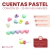 Cuentas Pastel Corazon 3D 10mm x 25gr 65 unidades - comprar online
