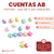 Cuentas AB - Patitas x Bolson 500gr 220 unidades - comprar online