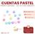 Cuentas Pastel Estrella Mediana 14mm x Bolson 500gr 1100 unidades - comprar online