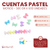 Cuentas Pastel Moños 17x14mm x Bolson 500gr 900 unidades - comprar online