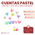 Cuentas Pastel Raton 8mm x Bolson 500gr 1200 unidades - comprar online