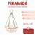 Piramide Hexagonal Mini - CandyCraft Souvenirs en Once