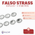 Falso Strass Espejo x Rollo 9 Metros - comprar online