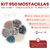 Kit 950 Mostacillas 4mm + Tanza Elastica - Forma Flor - CandyCraft Souvenirs en Once