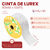 Cinta Lurex Brooklyn - 60 mm x 10 metros - Art 1506-12 - CandyCraft Souvenirs en Once