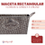 Maceta Rectangular 20x10 Cm Flowers & Garden en internet