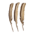 Pluma Grandes Oro-Plata x10u