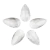 Cairel Acrilico Gota 4,5 x 2cm x Bolson 80 unidades - comprar online
