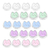 Cuentas Traslucidas Gatitos 19x16mm x 5 unidades