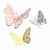 Mariposas Metalizadas x 12 unidades