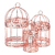 Jaula Set x 3 Redondas Chicas Rose Gold - comprar online