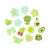 Mix de Charms Surtidos x 50 unidades Verde