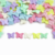 Cuentas Pastel Mariposas Multicolor 100u x 25gr - comprar online