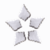 Cairel Acrilico Cristal de Roca 45*31*7mm x 12 unidades