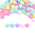 Cuentas Pastel Estrella Mediana 14mm x 25gr 55 unidades