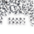 Letras Redondas 6mm Blanco Letra Negra x Bolson 500gr 3200 unidades - comprar online