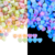 Letras Cuentas Luminosas Corazon 7x7mm 200u x 25gr