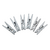 Broches de Madera Medianos 3,5cm Metalizados x 50 unidades - comprar online