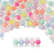 Cuentas Color Interno Caramelos Grandes 15x20mm x Bolson 500gr 390u