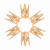 Broches de Madera Mini 3cm Natural x 2000 unidades - comprar online