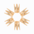 Broches de Madera Extra Mini 2,5cm Natural x 50 unidades - comprar online