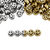 Mostacillas Carita Emoji Metalizada 9mm 70u x 25gr