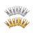Broches de Madera Medianos 3,5cm Metalizados x 50 unidades - comprar online