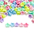 Cuentas Pastel Mini Florcita 10mm x Bolson 500gr 1600 unidades