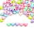 Cuentas Pastel Corazon 3D 10mm x Bolson 500gr 1300 unidades
