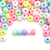 Cuentas Pastel Rondeles Medianos x Bolson 500gr 3400 unidades