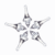Cairel Acrilico Punta de Gota 3,1 x 1,1cm Bolson 450u