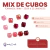 Mix de Cubos Tornasol 11mm 25gr x 25 unidades - CandyCraft