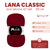 Lana Semi Gruesa Classic 4/7 Mia 100gr - Rinde 190 mts - CandyCraft Souvenirs en Once