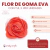 Flores de Goma Eva con Tul sin Cabo x 450 unidades en internet