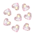 Cuentas AB-TR Corazones 19mm x 5 unidades - CandyCraft Souvenirs en Once