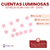 Cuentas Luminosas Estrellitas 10mm x Bolson 500gr 2000u en internet