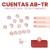 Imagen de Cuentas AB-TR Perla Facetada 16mm x 25gr - 9 unidades