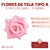 Imagen de Flores de Tela Tipo A x unidad