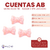 Cuentas AB Moño Bow Tie 22x15mm x Bolson 500gr - 185 unidades - tienda online