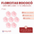 Florcitas Rococo Mini sin cabo x 72 unidades - tienda online