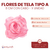 Flores de Tela Tipo A x unidad