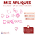 Mix de Apliques Rainbow x 25gr 190 unidades en internet
