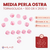 Media Perla Ostra Tornasolada 2600u x500gr Bolson - tienda online