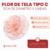 Imagen de Flores de Tela Tipo C x unidad