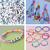 Letras Cubo 6x6mm Combinado Trendy Bolson 500gr 3200 unidades - CandyCraft Souvenirs en Once