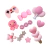 Imagen de Mix de Charms Rosa Pastel x10u
